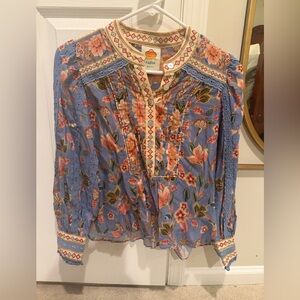 FARM Rio Superbloom Floral Blouse